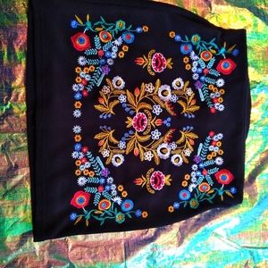 Embroidered Skirt Size 0